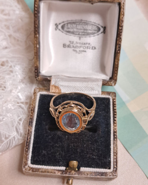 Aquamarine Ring