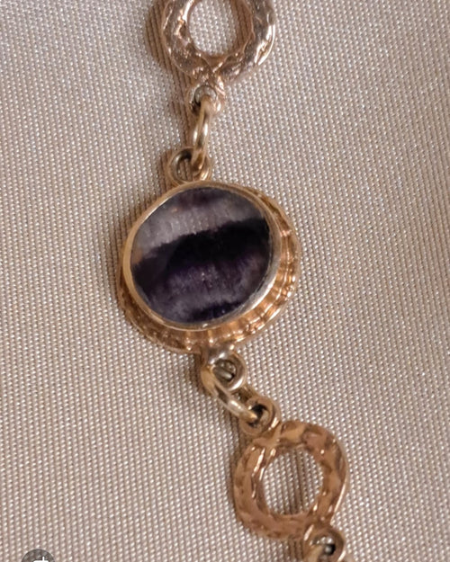 Blue John Bracelet
