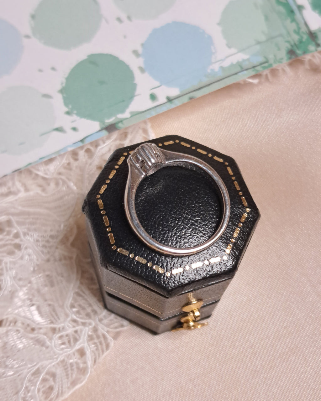 Diamond Cluster Ring