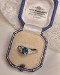 Sapphire & Diamond Ring