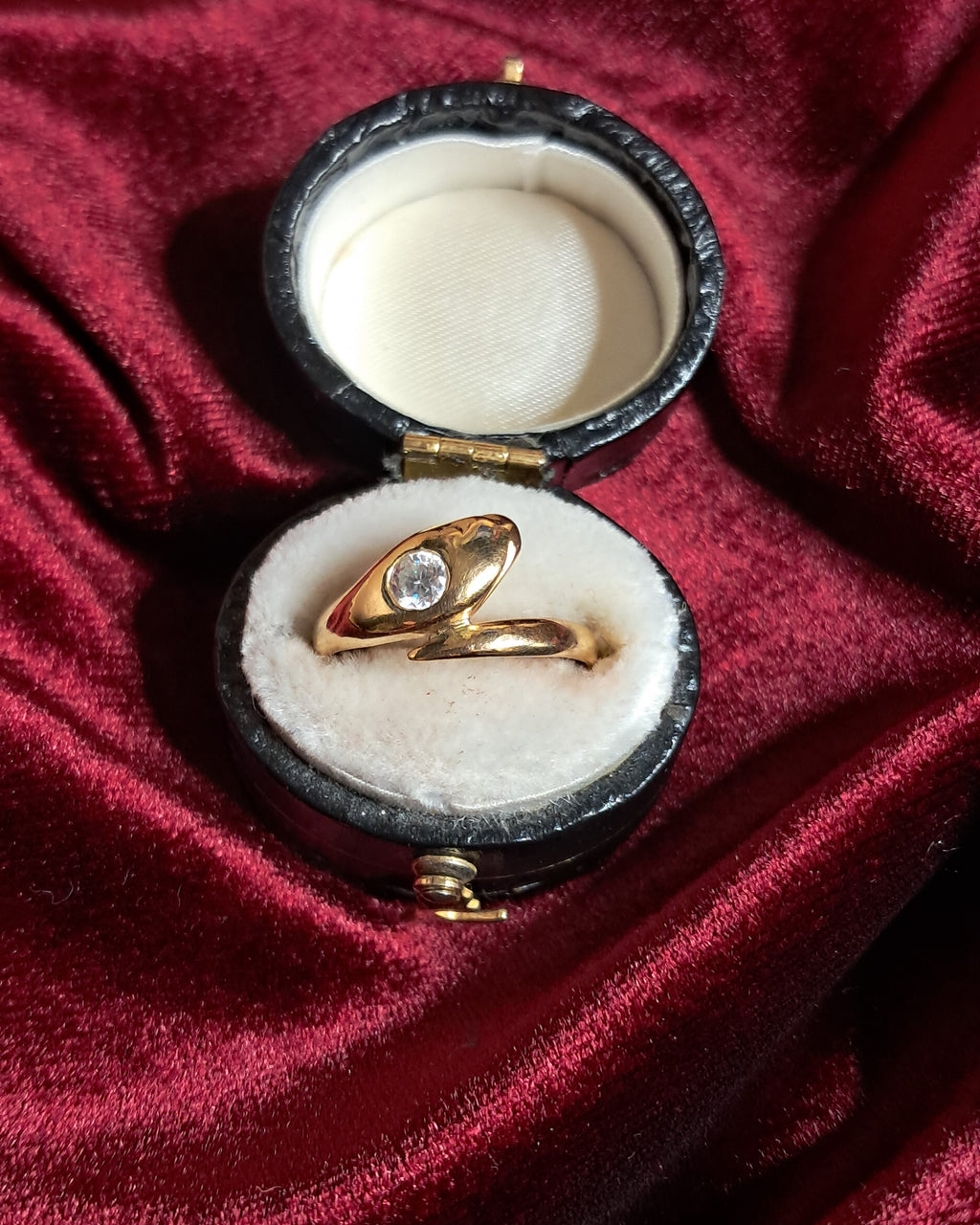 Diamond Snake Ring