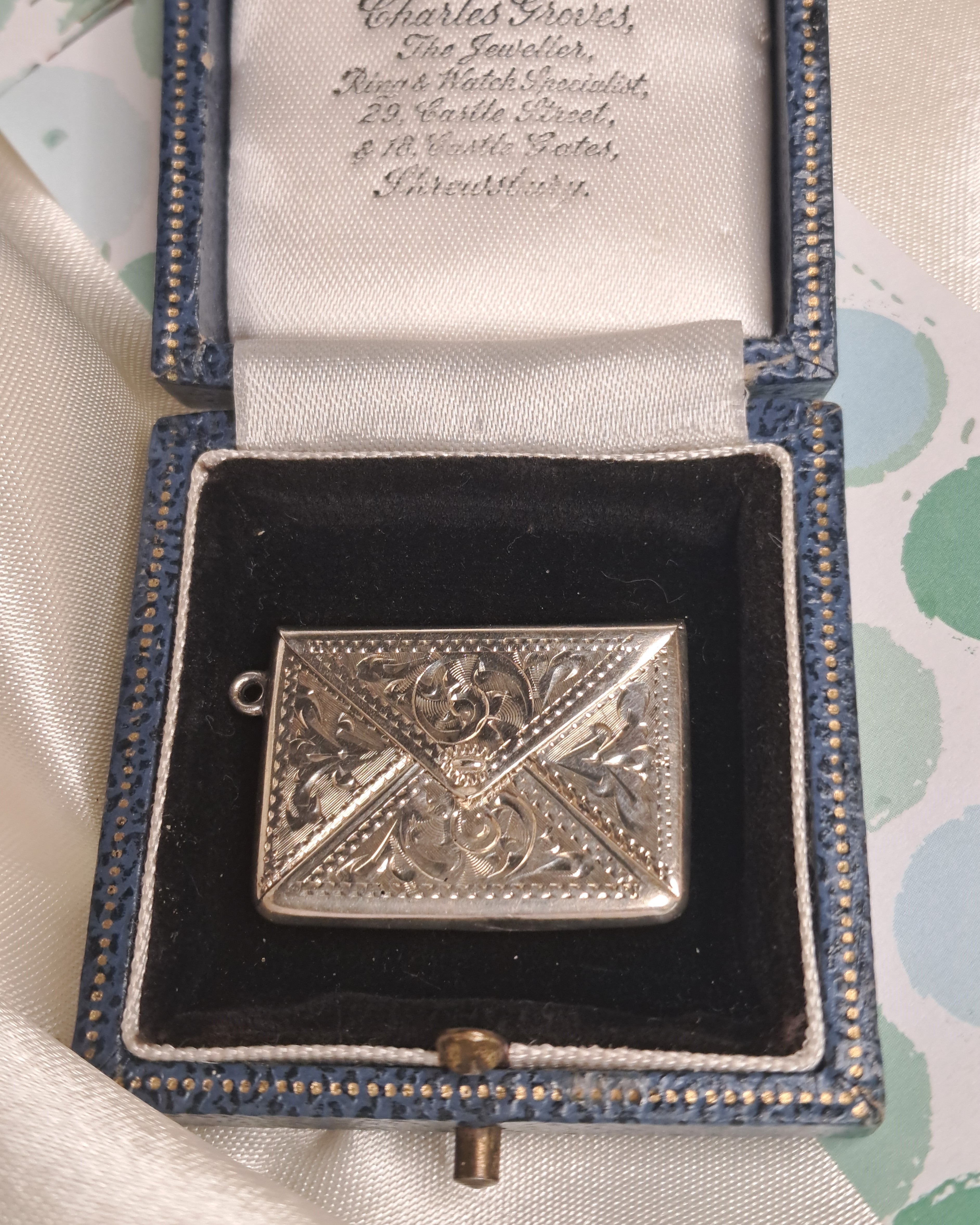 Silver Stamp Holders