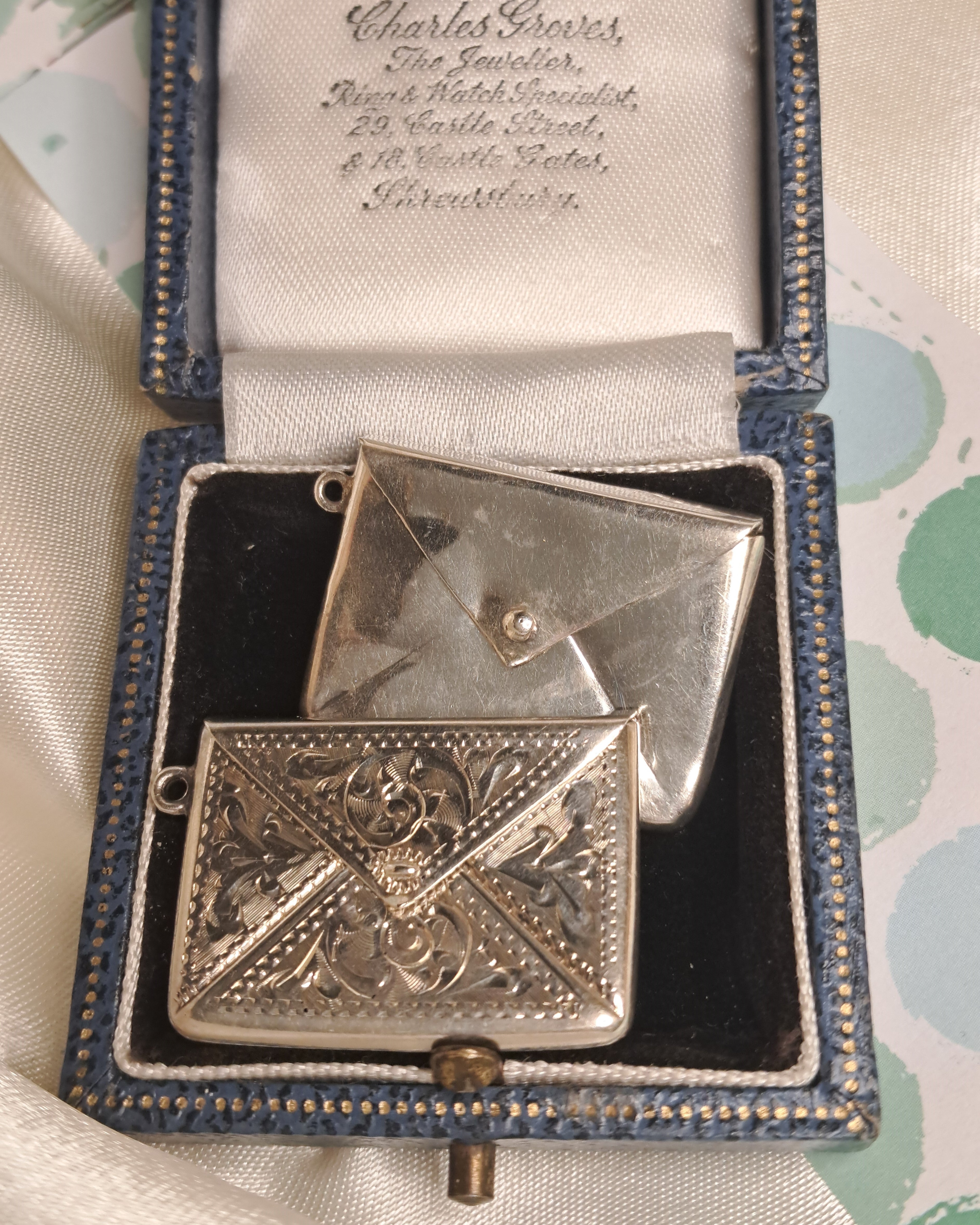 Silver Stamp Holders