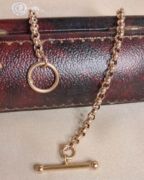 Belcher Necklet with T bar clasp